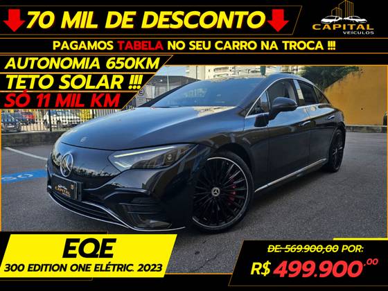 MERCEDES-BENZ EQE 300 89 KW ELÉTRICO